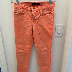 Joe's Peach Skinny Jeans